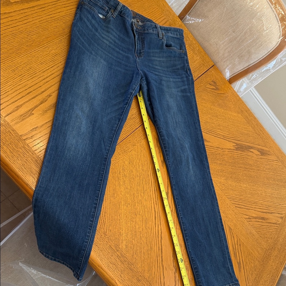 Kut from the Kloth Blue Straight Leg Jeans
